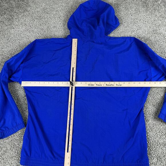 Vintage America's Cup San Diego Jacket Mens XL Blue Sailing Windbreaker 90s - Picture 8 of 11